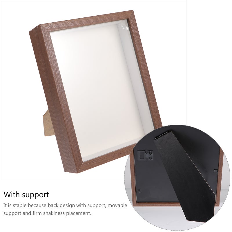 1Pc Picture Frame Specimen Holder Dried Floral Photo Frame Adorn - Image 1