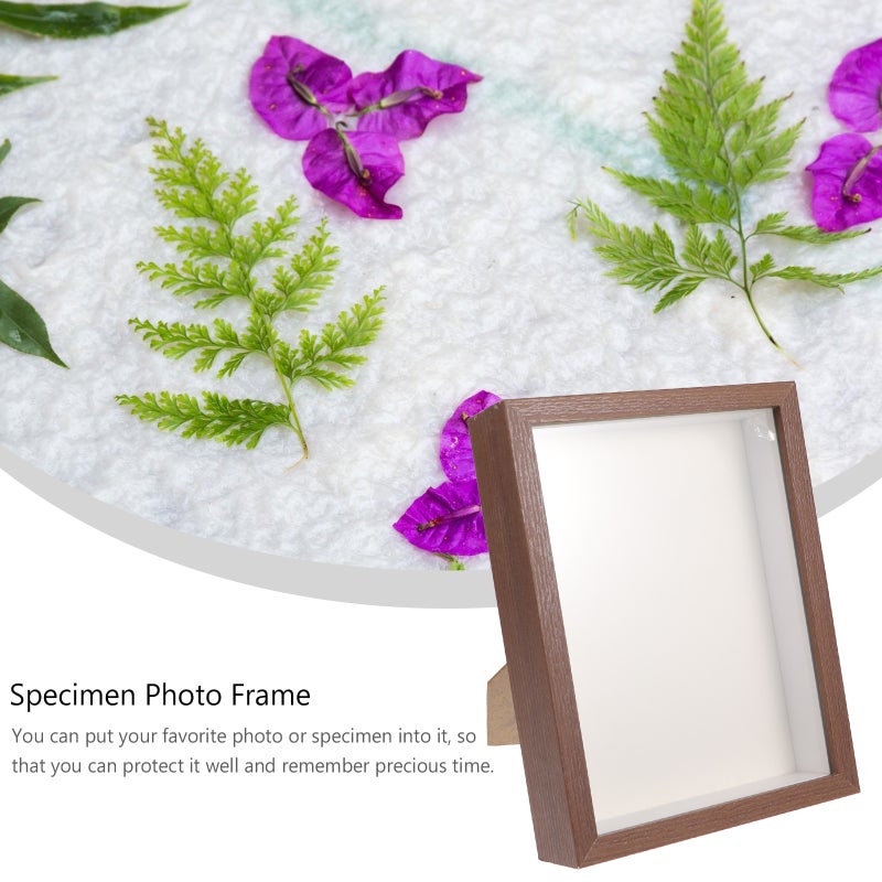 1Pc Picture Frame Specimen Holder Dried Floral Photo Frame Adorn - Image 5