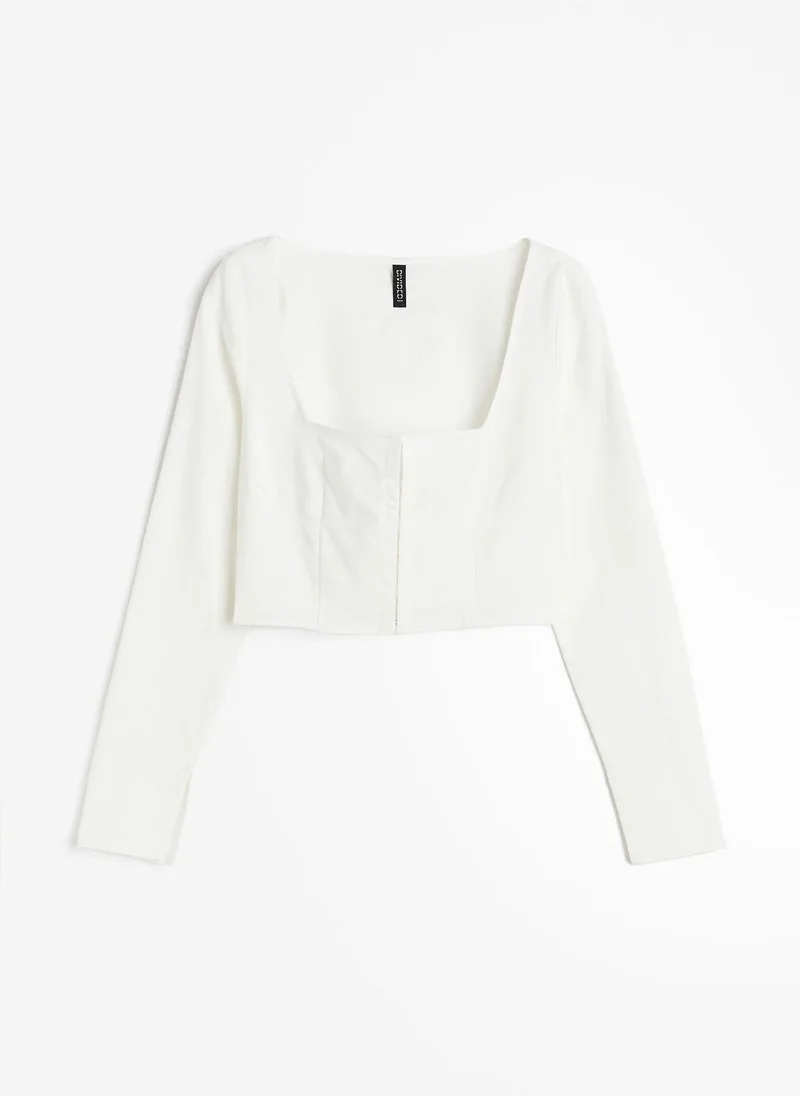 H&M Square Neck Top