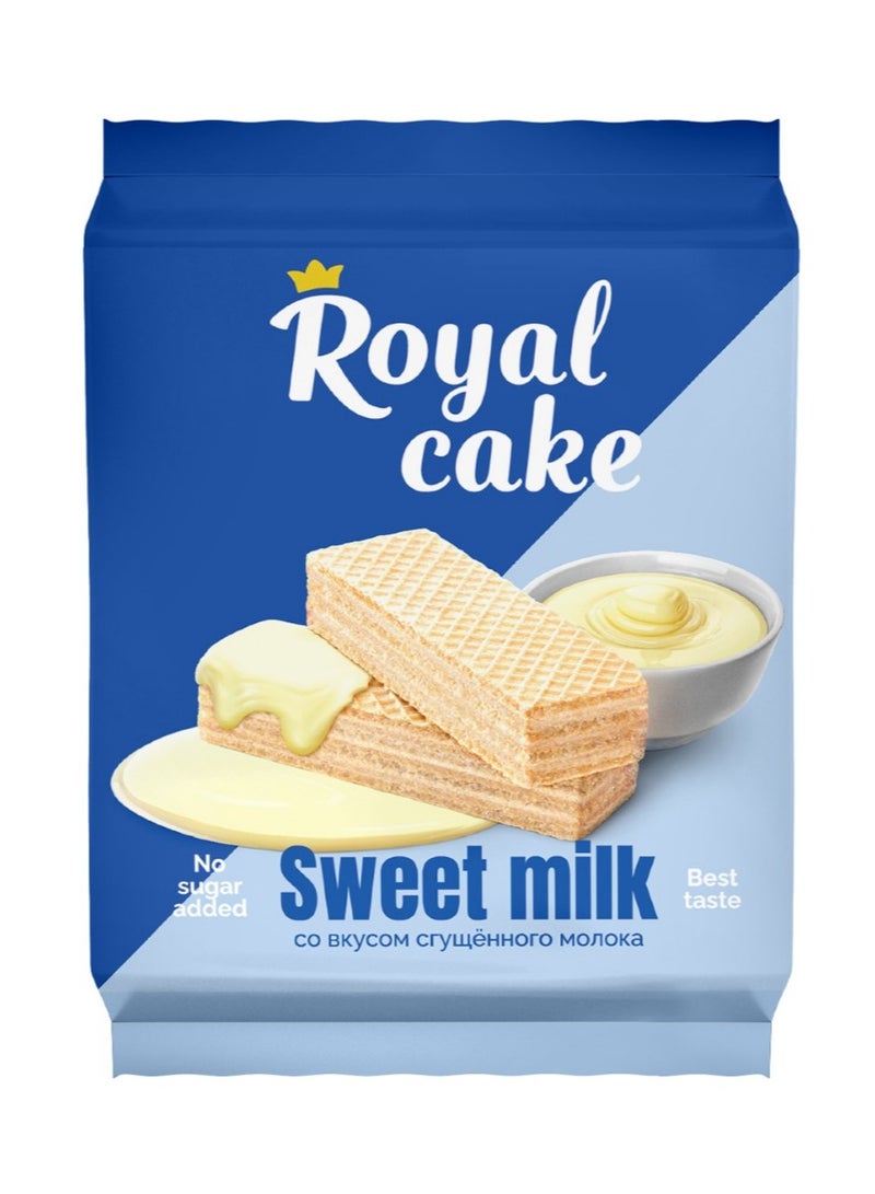 REX royal cake protein wafer sweet milk Flavor 120g