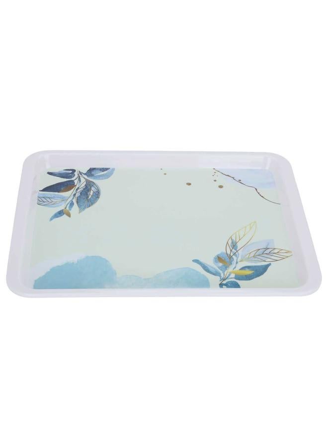 السيف  صينية تقديم بلاستيكية مستطيلة 28 × 21 × 2 سم باللون الأبيض - Image 2