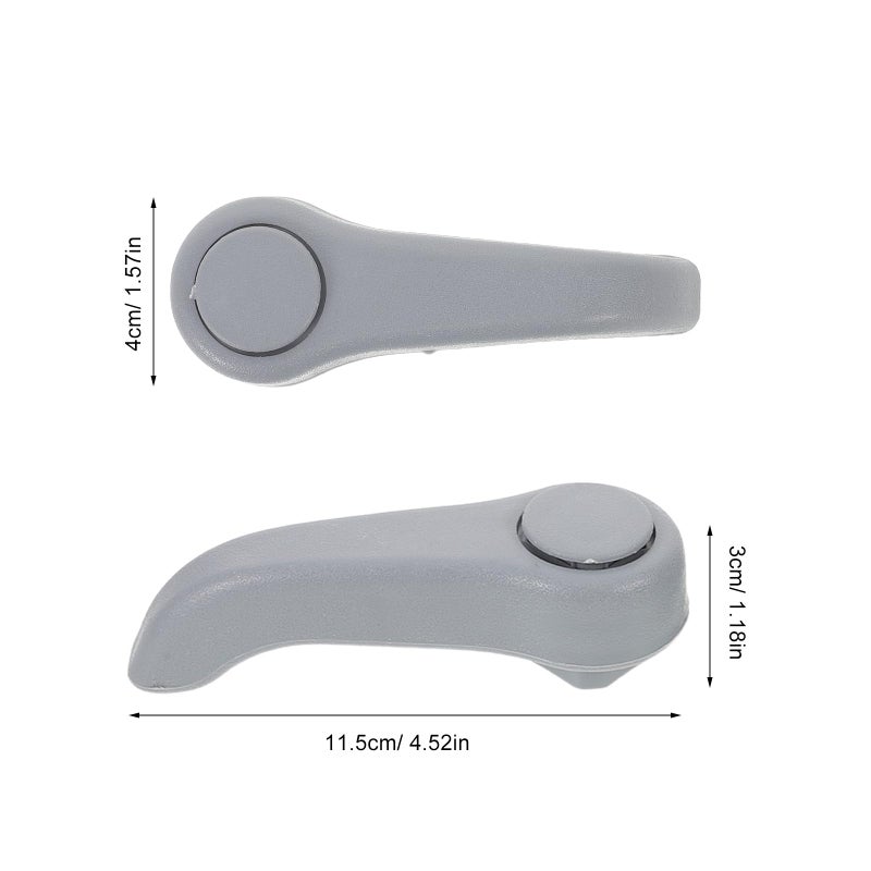 Car Seat Height Adjuster Lever And Recliner Handle Pair Quick Release For Front Seats - Image 3