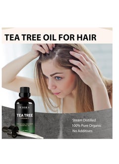 Fiora Naturals Tea Tree Essential Oil by Fiora Naturals- 100% Pure Organic Oil, for Face, Hair, Skin, Acne, Scalp, Foot and Toenails. Melaleuca Alternifolia, 1 oz /30ml  - Image 3