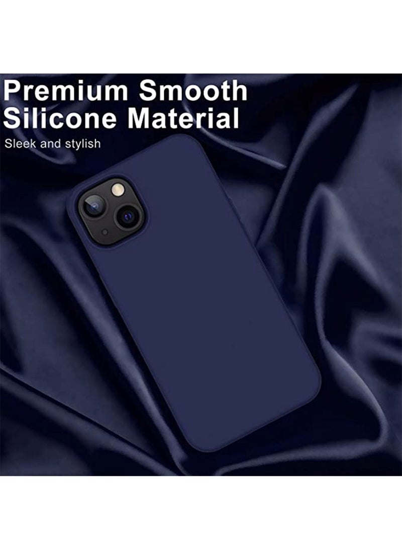 iPhone 14 Plus Mobile Case Cover with Soft Smooth Silky Flexible Silicone Gel Rubber Bumper Cover,Slim Fit Shockproof Protective Phone Back Cover for iPhone 14 Plus 6.7" - Image 3