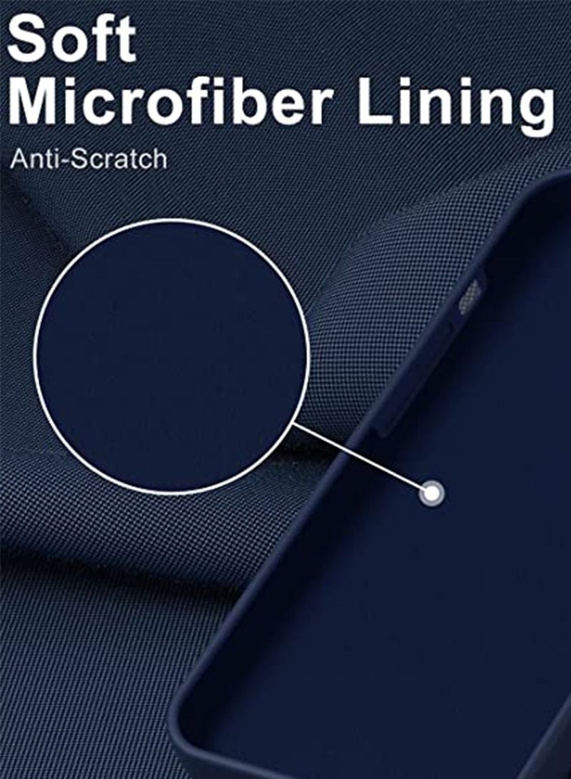 iPhone 14 Plus Mobile Case Cover with Soft Smooth Silky Flexible Silicone Gel Rubber Bumper Cover,Slim Fit Shockproof Protective Phone Back Cover for iPhone 14 Plus 6.7" - Image 4