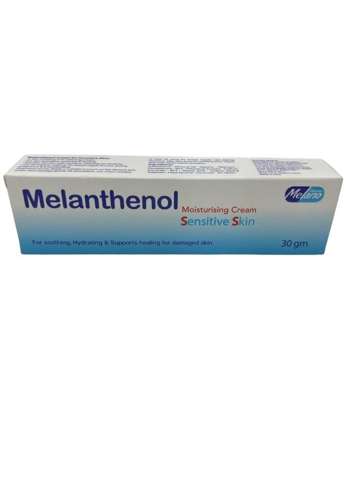 MELANO Melanthenol Moisturising Cream Sensitive Skin 30 g  - Image 1