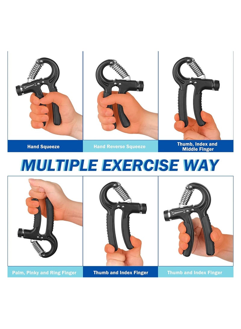 مُدرب قوة الإمساك مُدرب قبضة اليد مُعزز الساعد مُعزز اليد مُدرب العضلات وشفاء الإصابات - Image 2