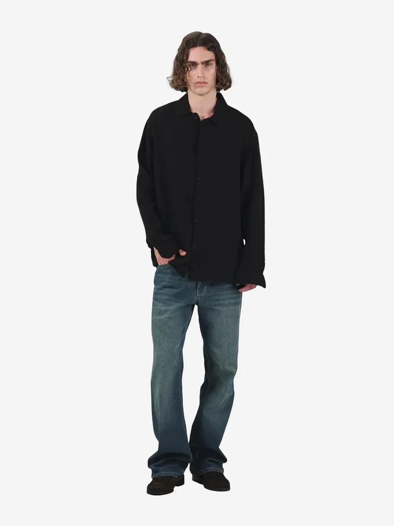 جيستو GIESTO Textured Long Sleeve Button Up Shirt