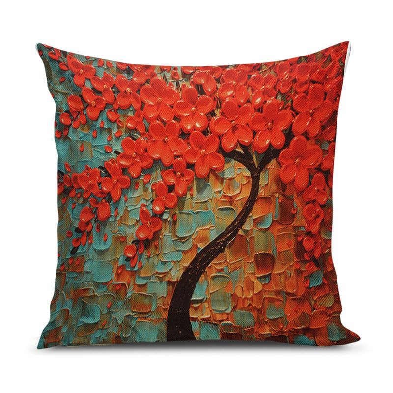 BMRGIFTS Soft Fabric Designer Decorative Printed 200 TC Cushion Cover Decorations For Sofa Living Room Set Of 5 12 X 12 Inch Multi (MULTIMFCC2) - Image 2