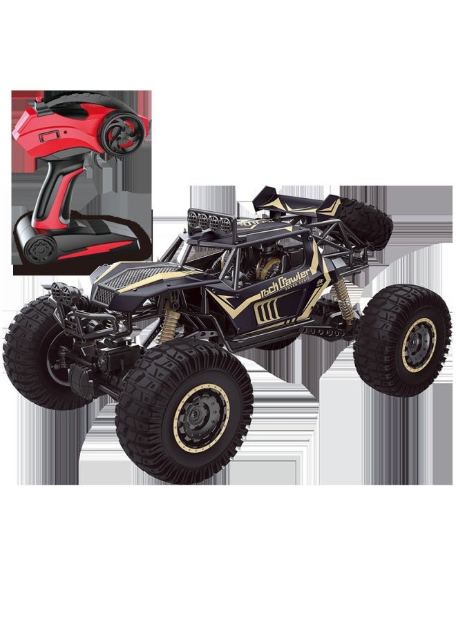 Children's Remote Control Off-road Vehicle High-level Sense Toy Travel Outdoor Play Car Charging High-speed Four-wheel Drive Climbing Car-Color:Abs Blue Large 28cm Four-wheel Drive Climbing Car -Scale:Luxurious Three Batteries [with Three Sets Of Body Batteries + Free Remote Control Battery Screwdriver + Usb Charging +  - Image 5