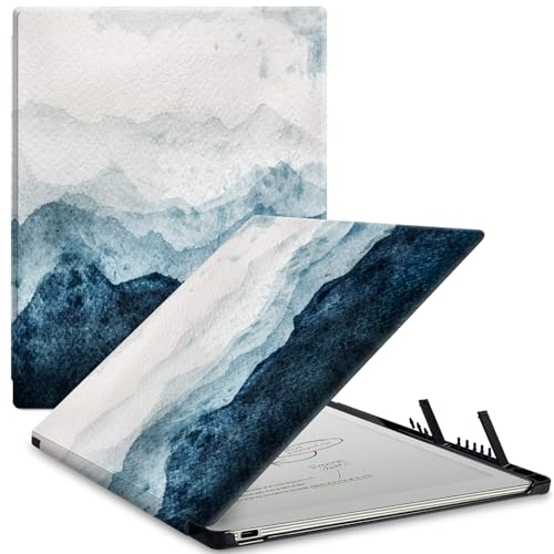 Aippdo Case for Remarkable Paper Pro Tablet 11.8" (Released in 2024), Hard Back Shell Protective Book Folio Cover with Built-in Pen Holder, with Auto Sleep/Wake Function. - Image 1