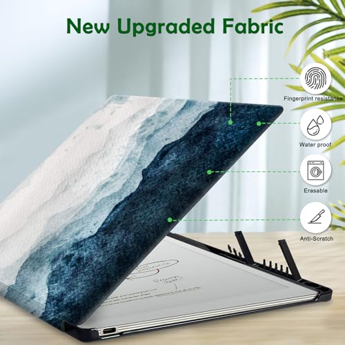 Aippdo Case for Remarkable Paper Pro Tablet 11.8" (Released in 2024), Hard Back Shell Protective Book Folio Cover with Built-in Pen Holder, with Auto Sleep/Wake Function. - Image 3