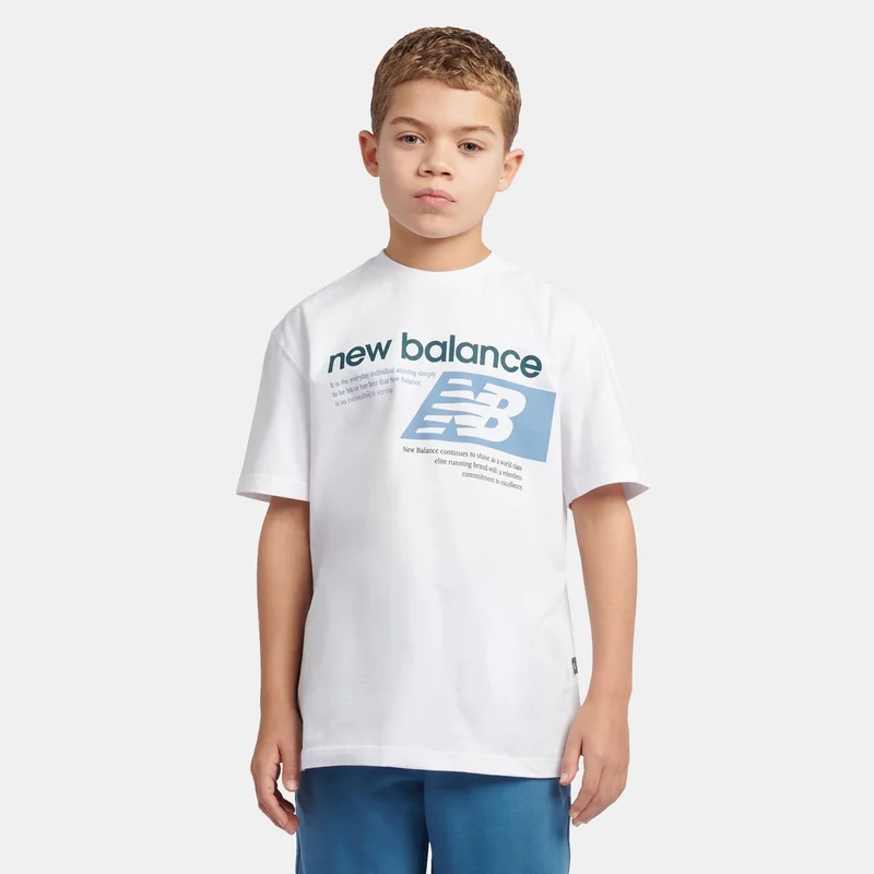 نيو بالانس Kids' Athletics Player Graphic T-Shirt
