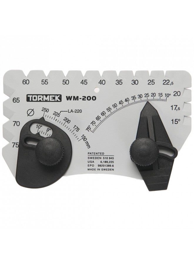 TORMEK Angle Setter for Sharpening System Tormek WM-200 Angle Master. Sets the Perfect Angle for Sharpening Blades. Works on Tormek Sharpening Systems. - Image 1