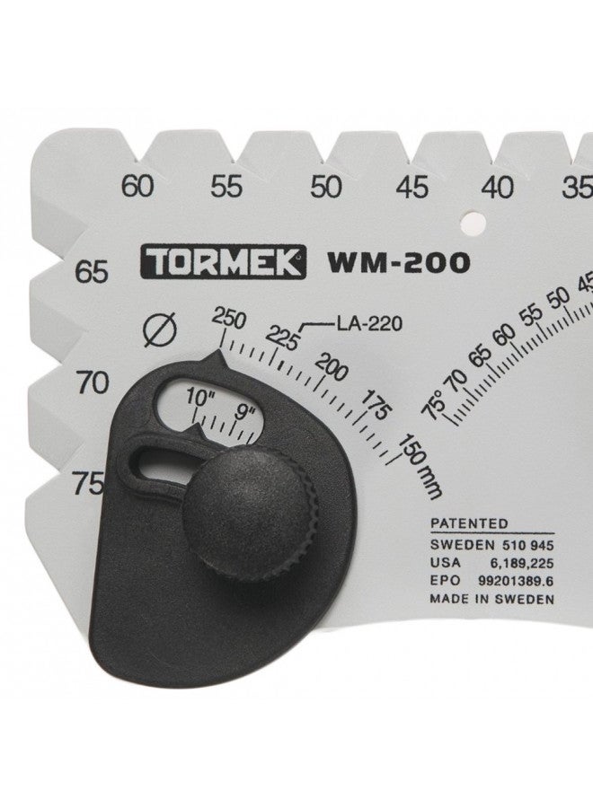 TORMEK Angle Setter for Sharpening System Tormek WM-200 Angle Master. Sets the Perfect Angle for Sharpening Blades. Works on Tormek Sharpening Systems. - Image 2