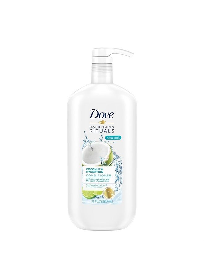 Dove Dry Hair Conditioner Coconut & Hydration, 31 Ounce