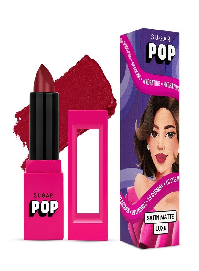 SUGAR POP Satin Matte Luxe | Castor Oil, Vitamin E & Hyaluronic Acid | Full coverage - 13 Sunflower - Image 1