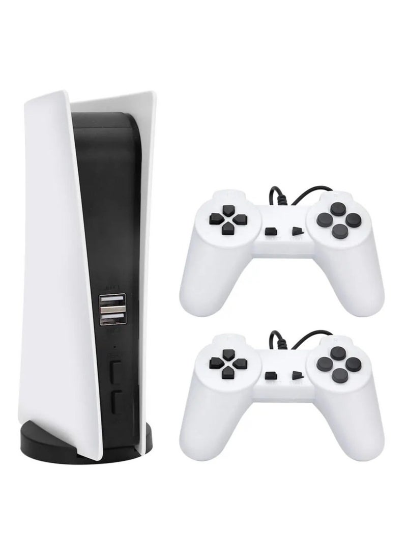 Retro TV Video Game Console with Dual Wireless Controllers – Built-in Classic Games, AV Output - Image 1