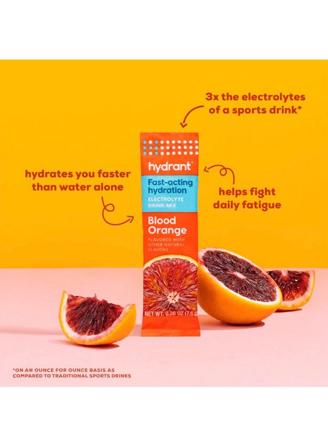 Hydrant Hydrate 30 Stick Packs Electrolyte Powder Rapid Hydration Mix Hydration Powder Packets Drink Mix Helps Rehydrate Better Than Water (Variety Pack 30 Pack) - Image 5