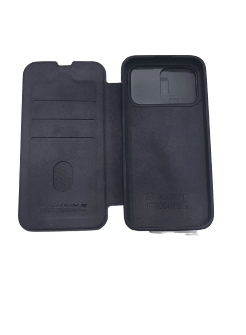 Nillkin CamShield Pro Case Flip Style Lens Camera Protect Mobile Holder Fits  Apple iPhone 14  - Black - Image 3