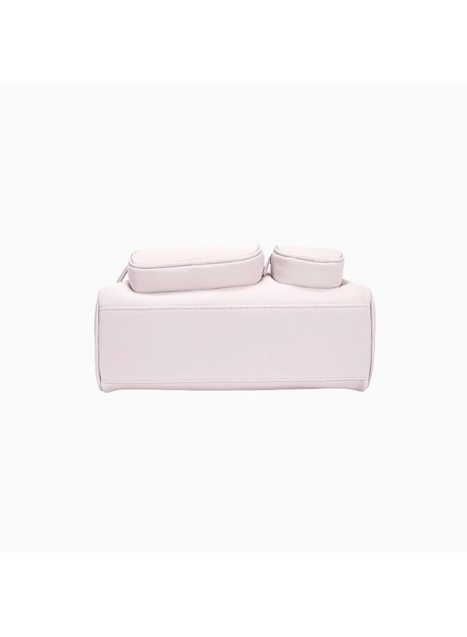 David Jones camila Shoulder bag model cm8239 | Modern cute handbag with external pockets for dates, shopping and work | spacious everyday bag for all women - Image 3