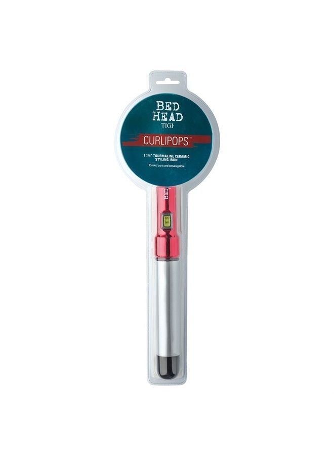 BED HEAD Curlipops Clamp-Free Curling Wand Iron | For Tousled Curls and Massive Shine (1-1/4 in) - Image 4