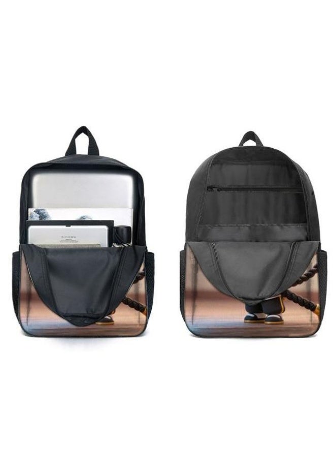 Bright Li Fire Fashion is unlimited! Cartoon bag three-piece set, suitable for a variety of scenes for students and teenagers (available for students, children, friends on outings, mountain climbing, schooling, etc.) - 90 - Image 4