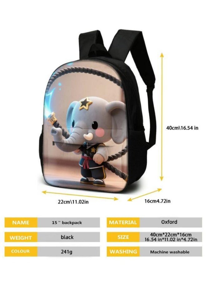 Bright Li Fire Fashion is unlimited! Cartoon bag three-piece set, suitable for a variety of scenes for students and teenagers (available for students, children, friends on outings, mountain climbing, schooling, etc.) - 90 - Image 5