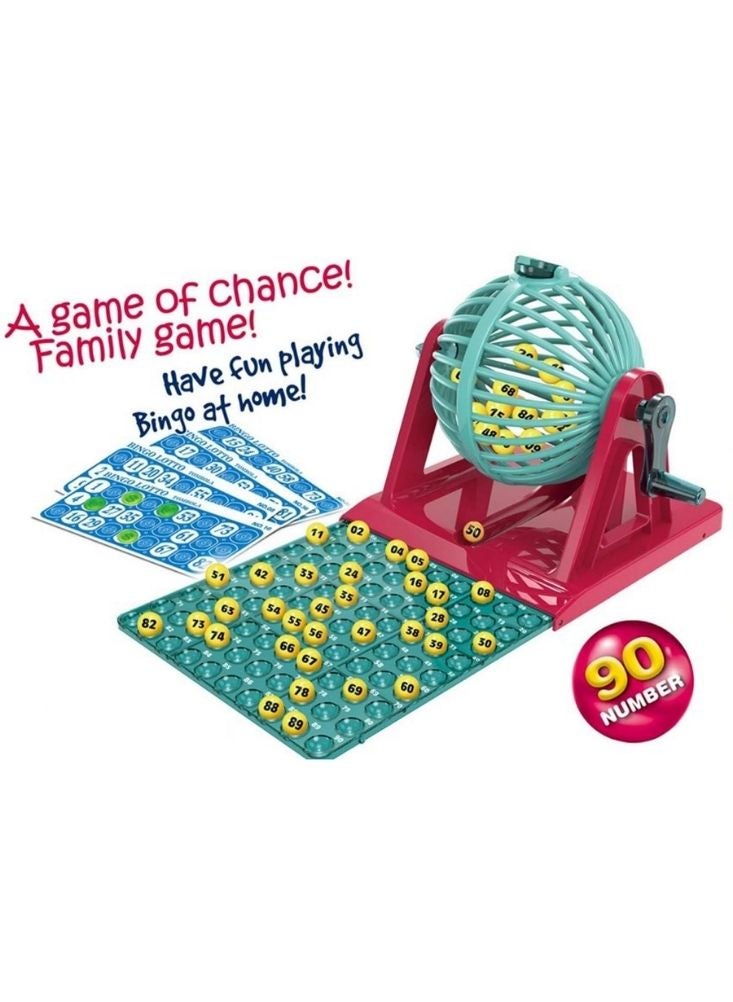 Premium Bingo Game Set for Kids & Family – Rotating Cage Bingo Machine with 90 Number Balls - Image 4