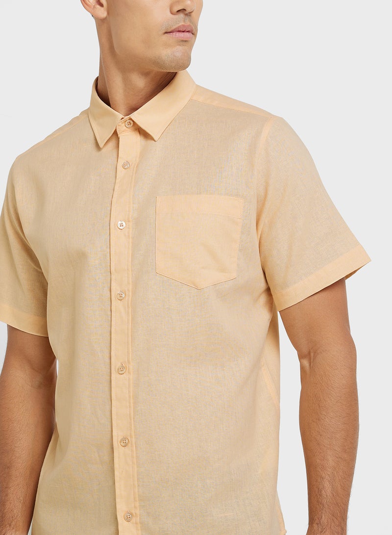 Robert Wood Linen Shirt - Image 3