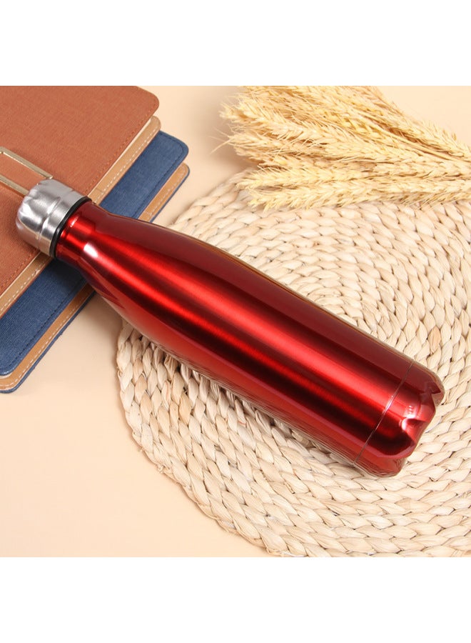 304 Stainless Steel Coke Bottle Simple Fashion Vacuum Insulation Cup Portable Car Sports Water Cup