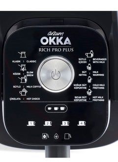 arzum okka Coffee maker Rich Spin Pro plus With Water Tank Capacity 1.3-liter 1- 4 Cups 700 W 8 Modes OK0038-05  - Image 3