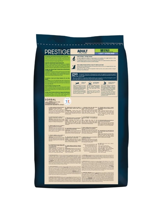 Pro Nutrition Prestige Adult Mini Breed Dry Dog Food - 3kg - Image 2