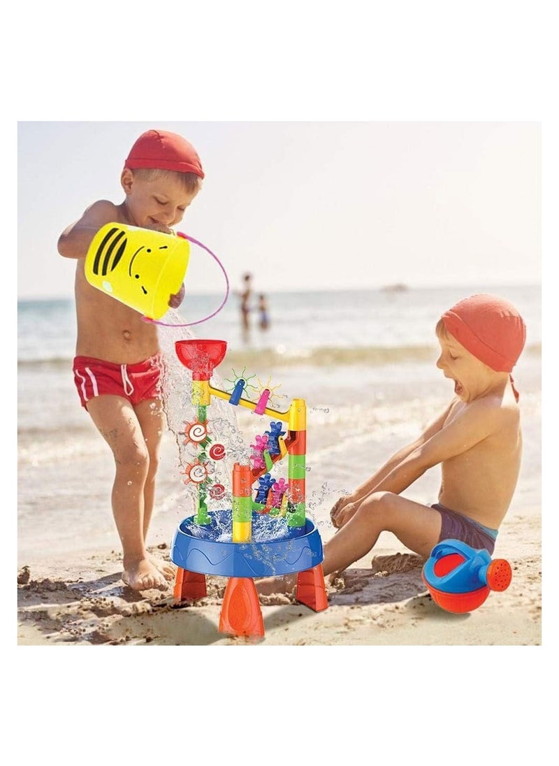 Generic - COOLBABY Water Wheel Funnel Beach Table Set Summer Beach Children's Toys - Image 1