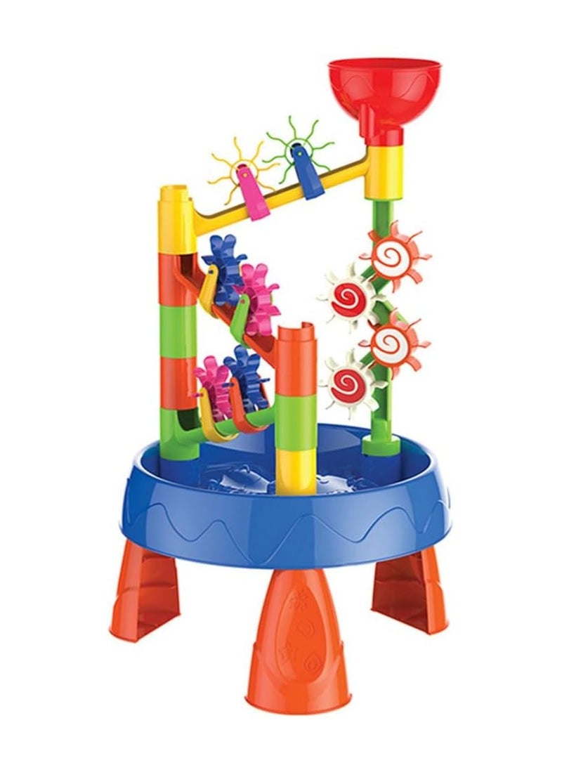 Generic - COOLBABY Water Wheel Funnel Beach Table Set Summer Beach Children's Toys - Image 1