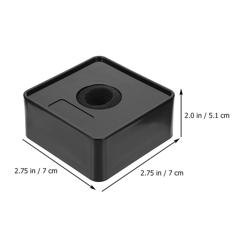 2pcs Portable Triangle Cube Interview Mic Logo Mic Flag Station - Image 3