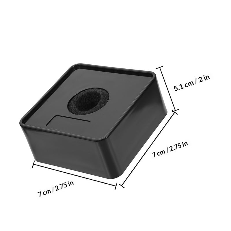 2pcs Portable Triangle Cube Interview Mic Logo Mic Flag Station - Image 2