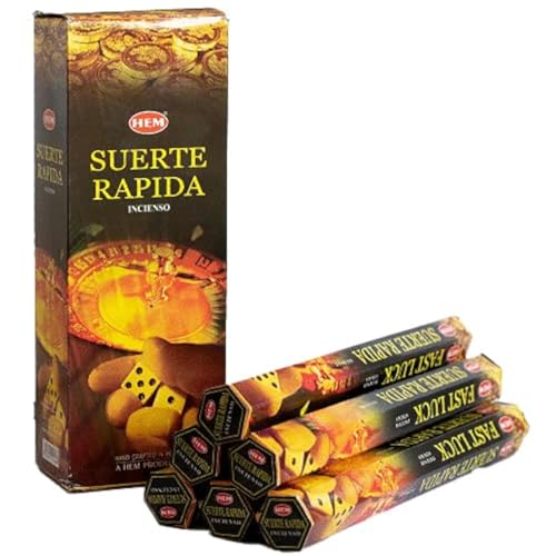 Hem Fast Luck Incense Sticks (120 Sticks, 6 Boxes Inside) - 9 Inches Long, 20g per Box - Perfect for Meditation, Rituals,Cleansing & Positive Vibration. - Image 1