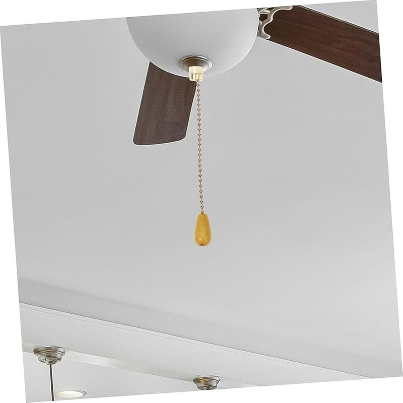 سلسلة سحب مرصعة بالخرز كلاسيكية لتمديد تحكم سرعة مروحة السقف سهلة التركيب - Image 5