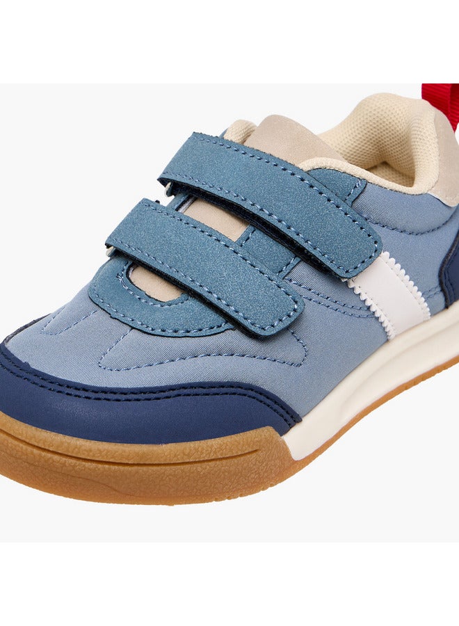 LBL by Shoexpress Boys Panelled Sneakers with Hook and Loop Closure  - Image 4