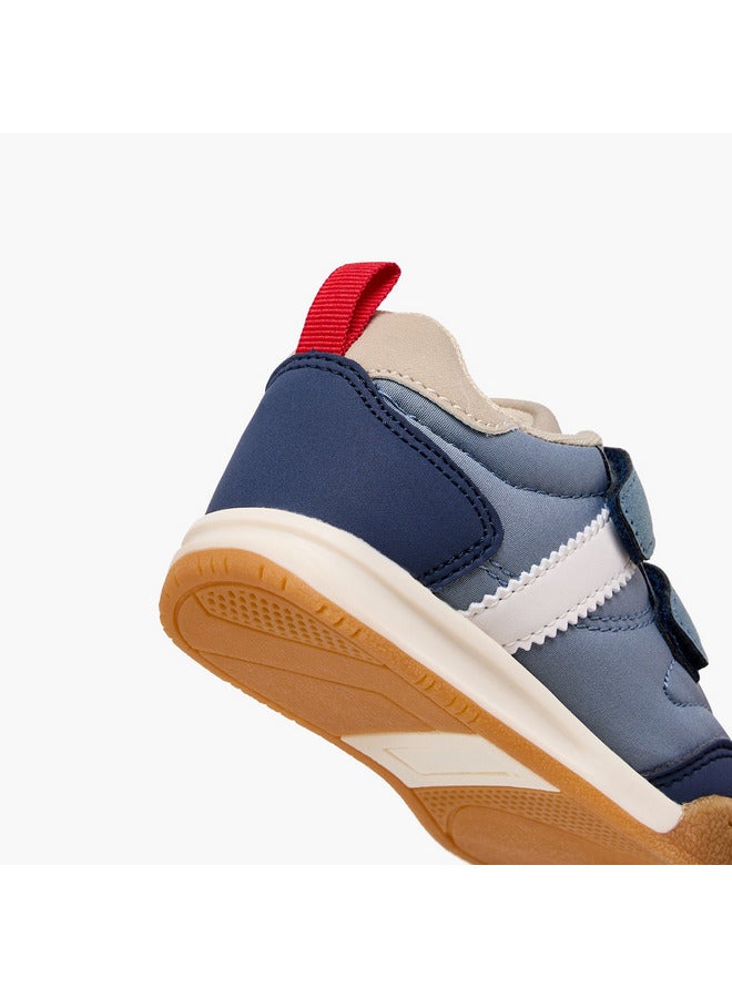 LBL by Shoexpress Boys Panelled Sneakers with Hook and Loop Closure  - Image 5