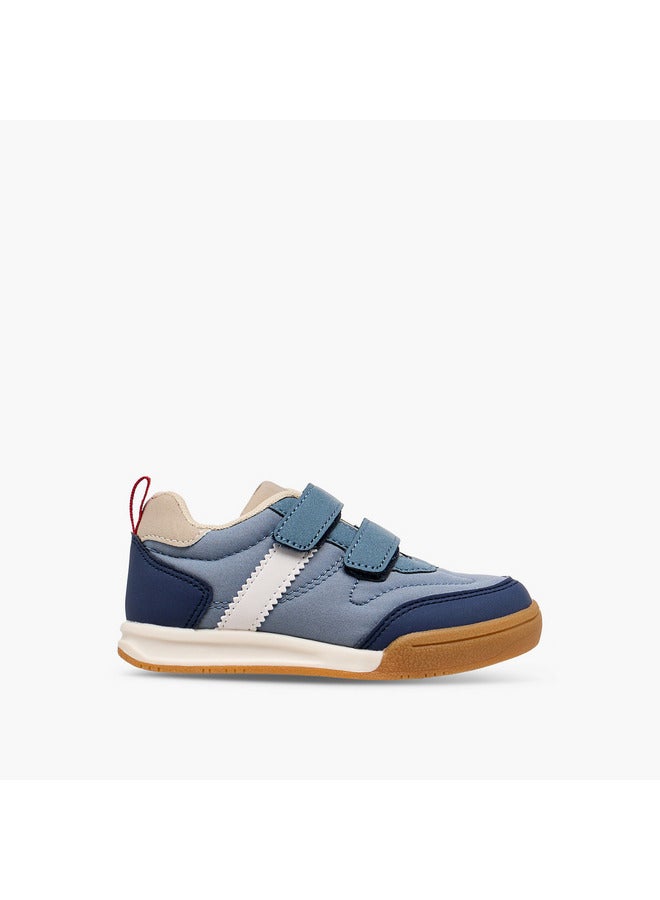 LBL by Shoexpress Boys Panelled Sneakers with Hook and Loop Closure  - Image 3