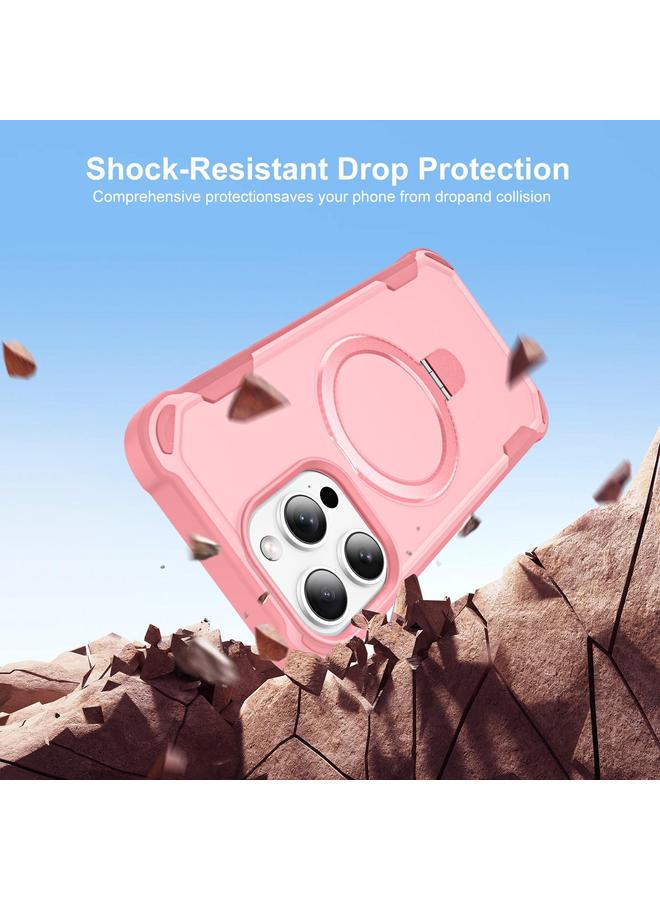 erorex Case For iPhone 14 Pro Max Yingcai Gears MagSafe Holder Shockproof Phone Case - Image 2
