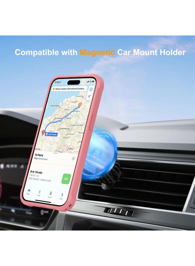 erorex Case For iPhone 14 Pro Max Yingcai Gears MagSafe Holder Shockproof Phone Case - Image 4