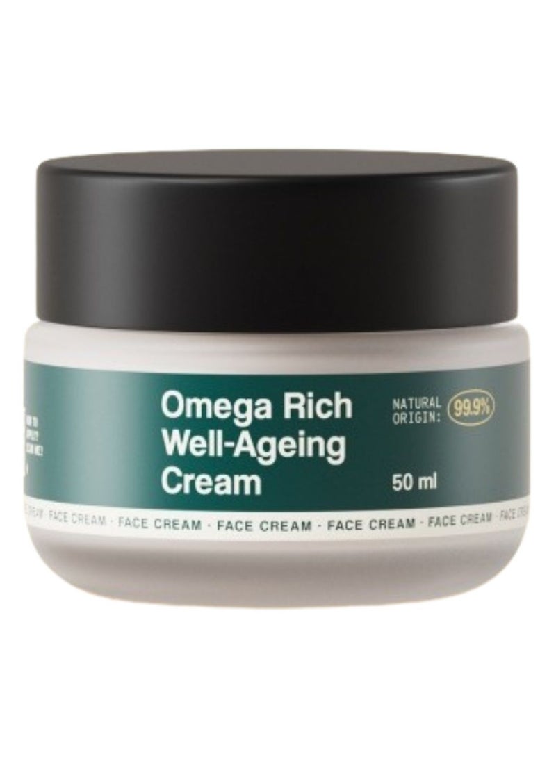 Freshly Omega Rich Well-Ageing Face Cream Anti-Aging 50ml - Image 1