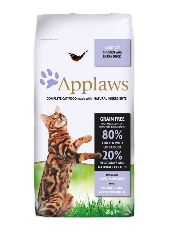 Applaws Chicken With Duck Adult Cat Dry Food 2Kg - Image 3