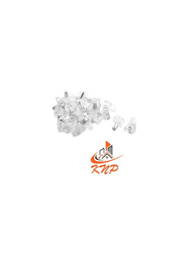 KNP 25-Piece Plastic Shelf Support Pegs (5mm)  - Image 2