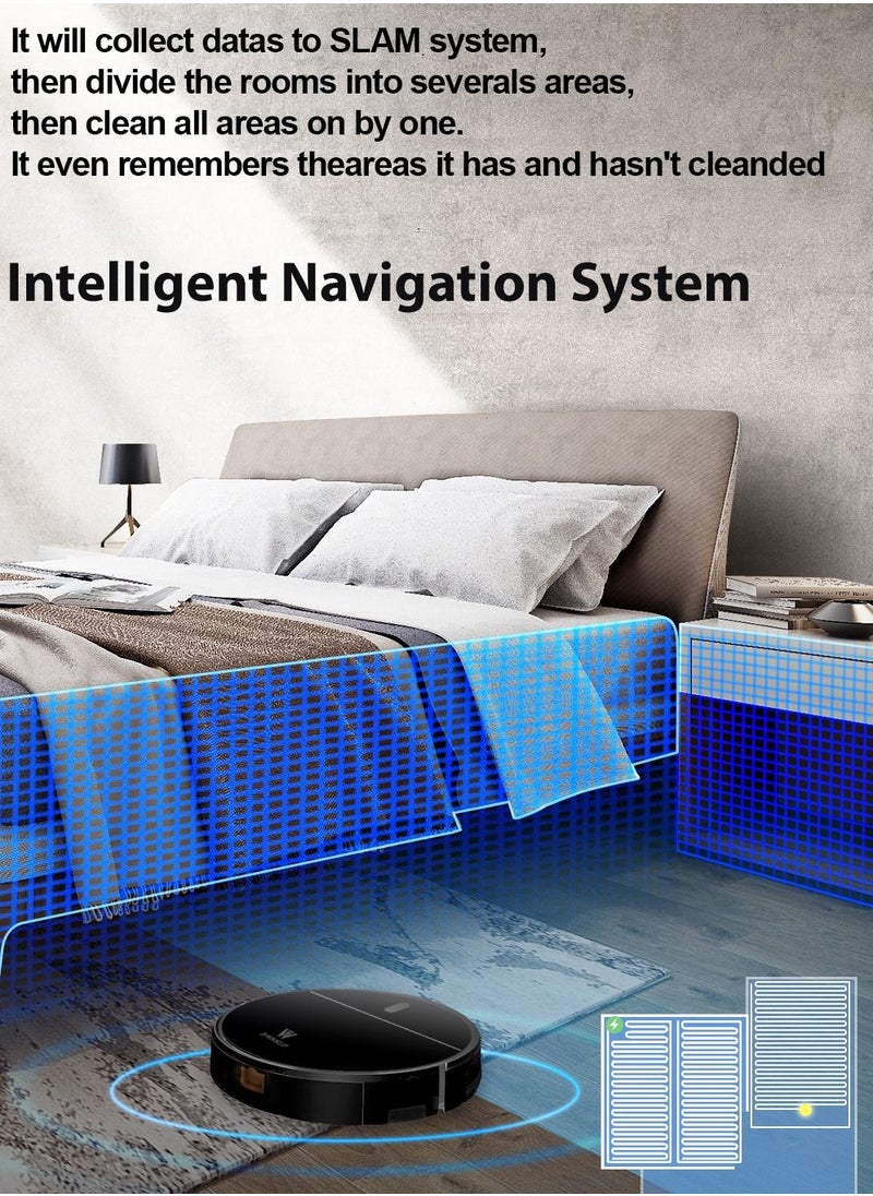 TECKWAVE - TW-R15 Intelligent Dual Dynamic Navigation Robot Vacuum Cleaner and Mop with 3500Pa Power - Image 1