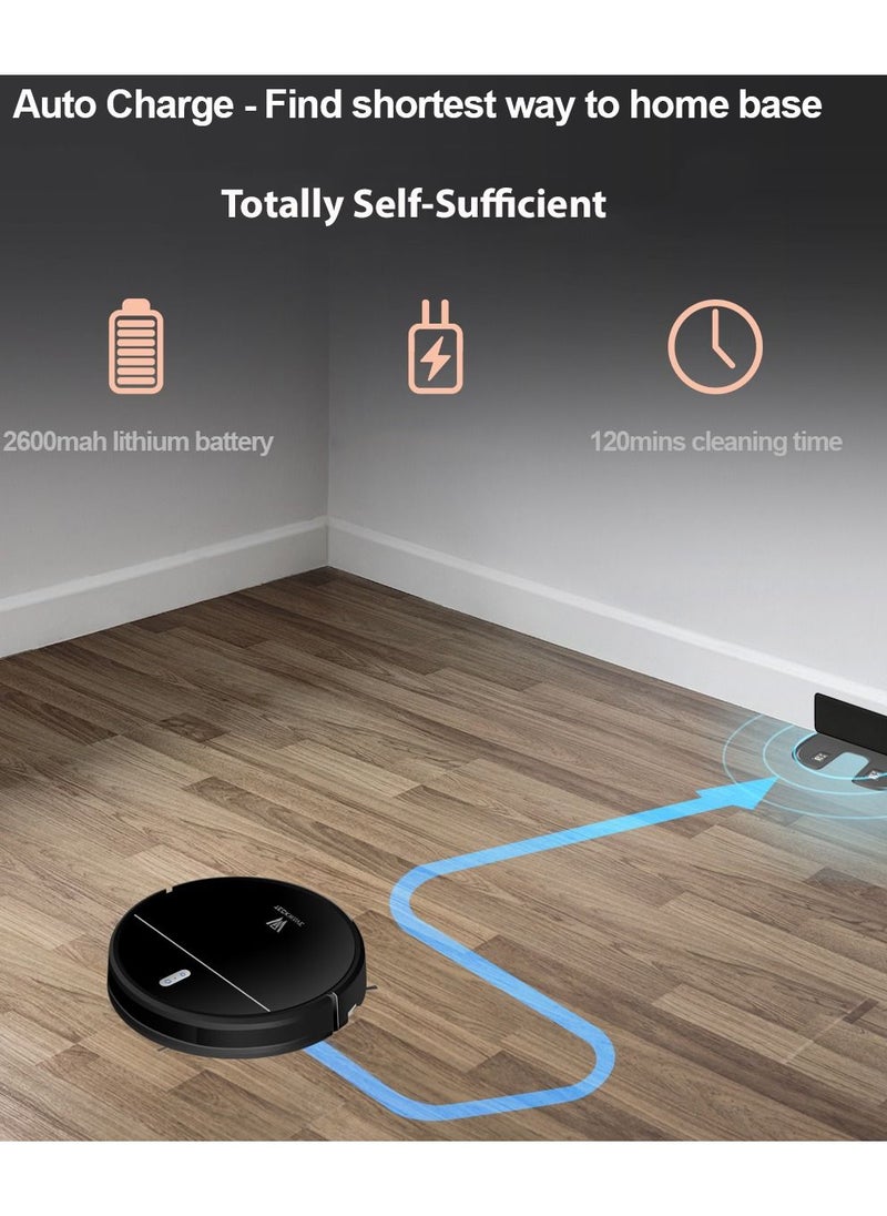 TECKWAVE - TW-R15 Intelligent Dual Dynamic Navigation Robot Vacuum Cleaner and Mop with 3500Pa Power - Image 1