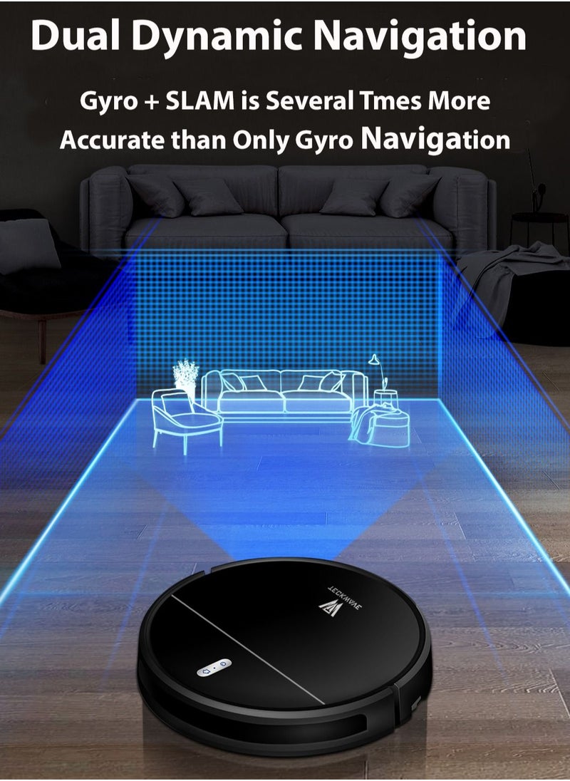 TECKWAVE - TW-R15 Intelligent Dual Dynamic Navigation Robot Vacuum Cleaner and Mop with 3500Pa Power - Image 1